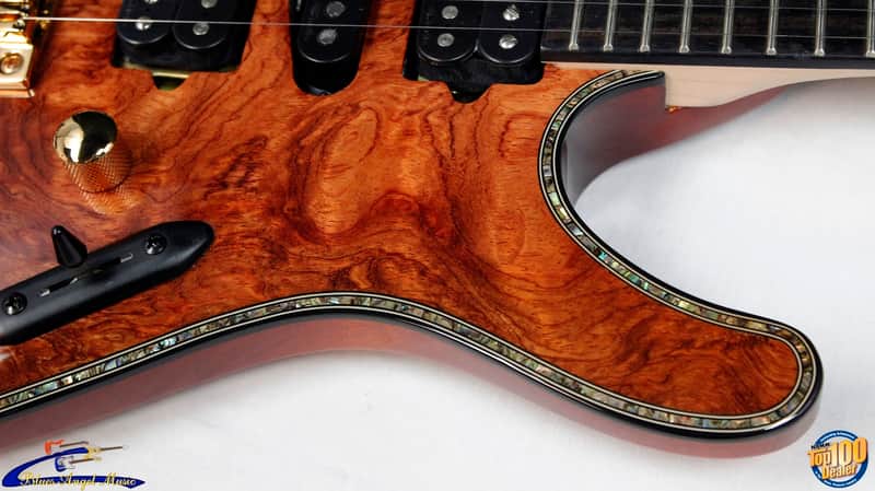 Ibanez Iron Label S Series SIX70FDBG Electric Guitar, Bubinga | Reverb
