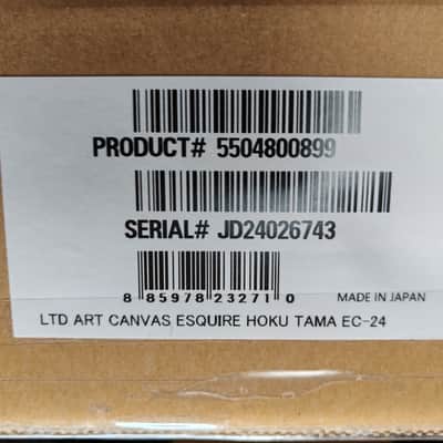 *NEW IN BOX* Fender Japan Art Canvas Esquire Mt Fuji - "Tama River" by Katsushika Hokusai - FENDER FLAGSHIP TOKYO STORE EXCLUSIVE image 13