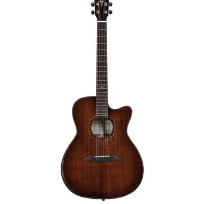 Alvarez MFA77CEARSHB Folk Acousstic / Electric Guitar in Shadowburst Finish image 1