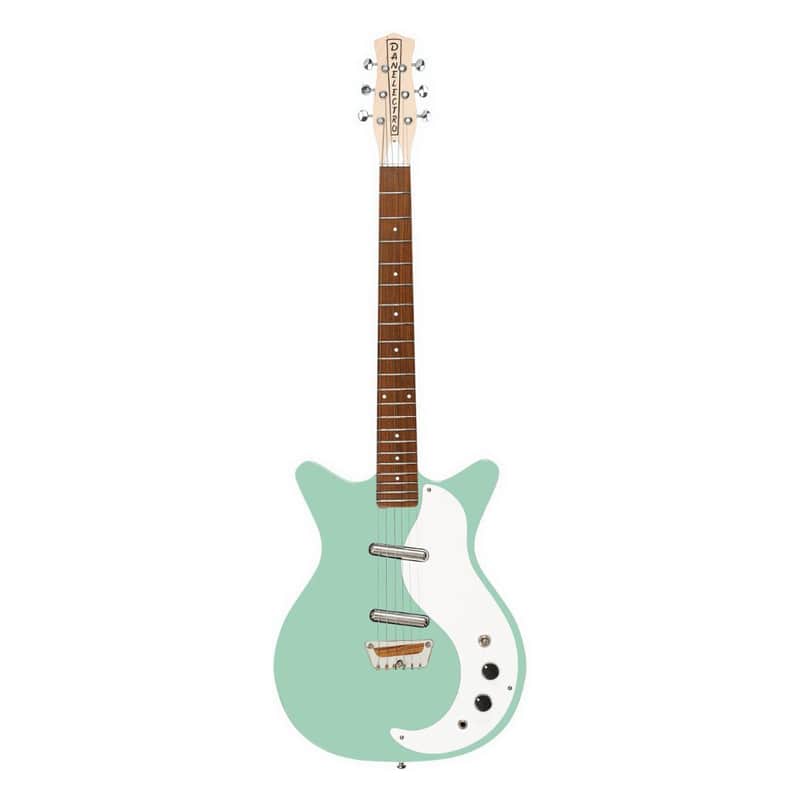 Danelectro Stock '59 Electric Guitar-Vintage Aqua *USA Small Business* image 1