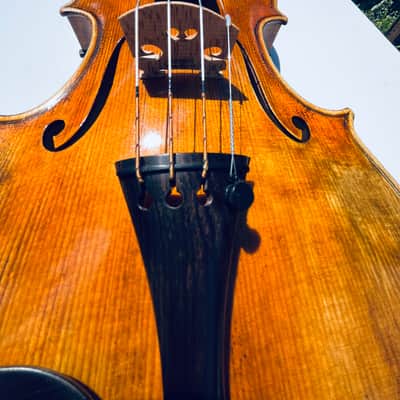Fine Italian Labeled Violin Attributed to Oreste Candi No.124 L'Anno 1938 image 14