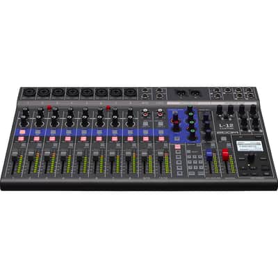 Zoom LiveTrak L-12 12-Channel Digital Mixer and Recorder Refurbished image 2