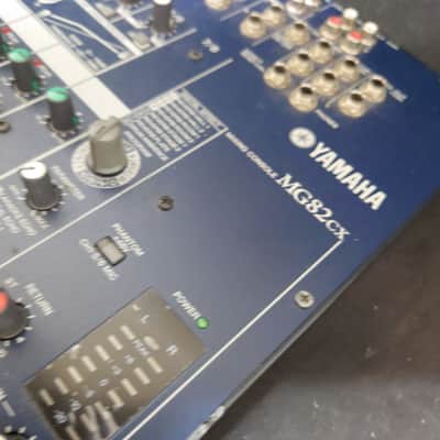 Yamaha MG82CX 8 Channel Mixing Console Mixer With Effects Tested image 3