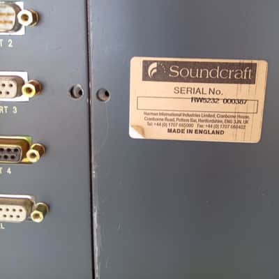 Soundcraft DC2020 Mischpult 2015 - Grau image 6