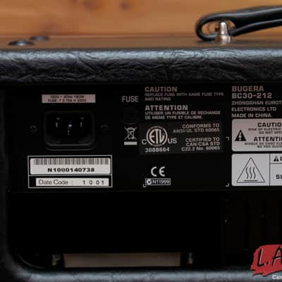 Bugera BC30-212 30W 2x12 Hybrid Guitar Combo Amp image 4
