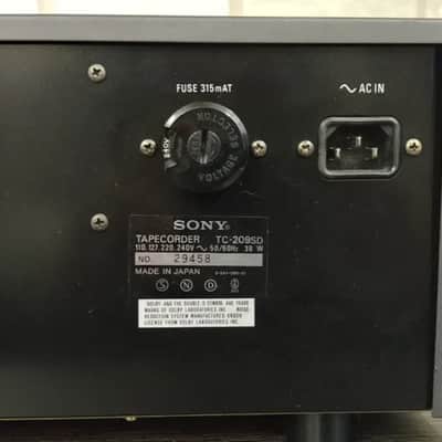 SONY TC-209 SD ✅Warranty Worldwide Rare Vintage Hi-Fi Cassette Deck Japan 1975s image 16