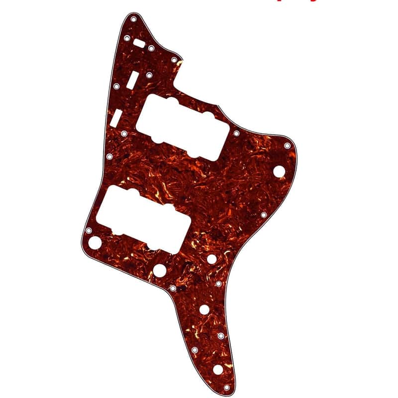 New Fender Jazzmaster 4 Ply Tortoiseshell Electric Guitar Replace Pickguard PG Jazz Master image 1