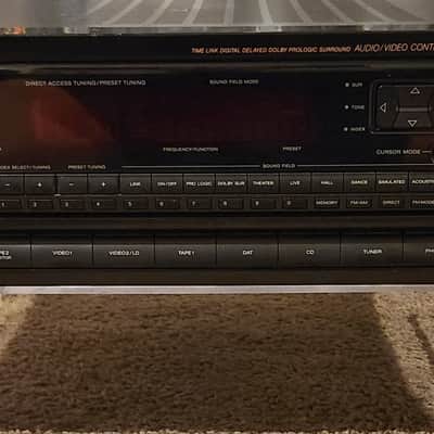 Sony Sony STR-D711 is an AM/FM stereo receiver with Dolby Pro Logic and 5.1 channel 90s  - Black image 3