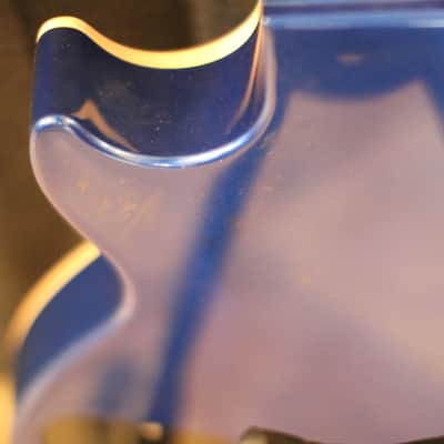Gibson Custom Shop Les Paul Bass 2002 Blue and White image 4