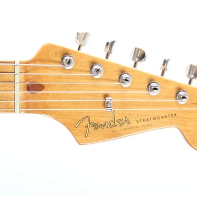 2009 Fender Stratocaster Classic 50s fiesta red image 5