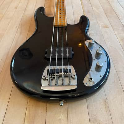 1978 Musicman Stingray Bass Guitar Black Pre-EB image 6