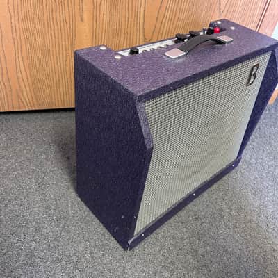 1960's Beltone Tube Guitar Amplifier Purple Sparkle WOW!! image 3
