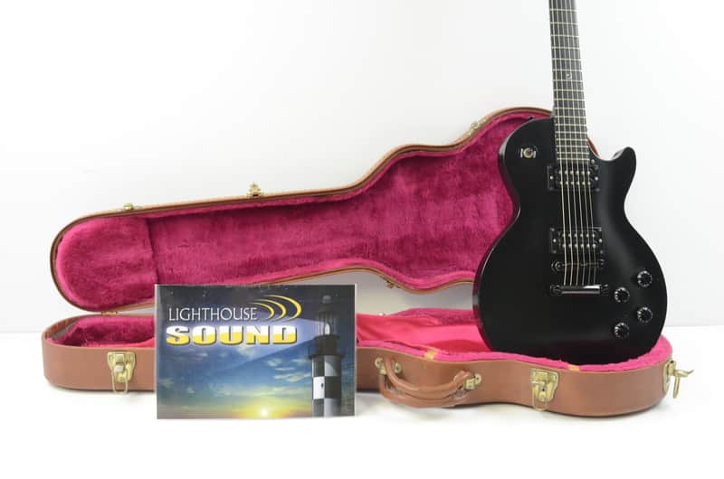 2000 Gibson Les Paul Studio Gothic Electric Guitar - Black | Reverb