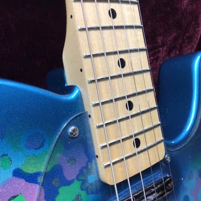 Fender 69 classic flowered blue telecaster MIJ image 3