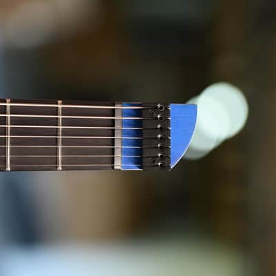 Legator Ghost G7SS Super Shred - Blue Burl Gloss image 3