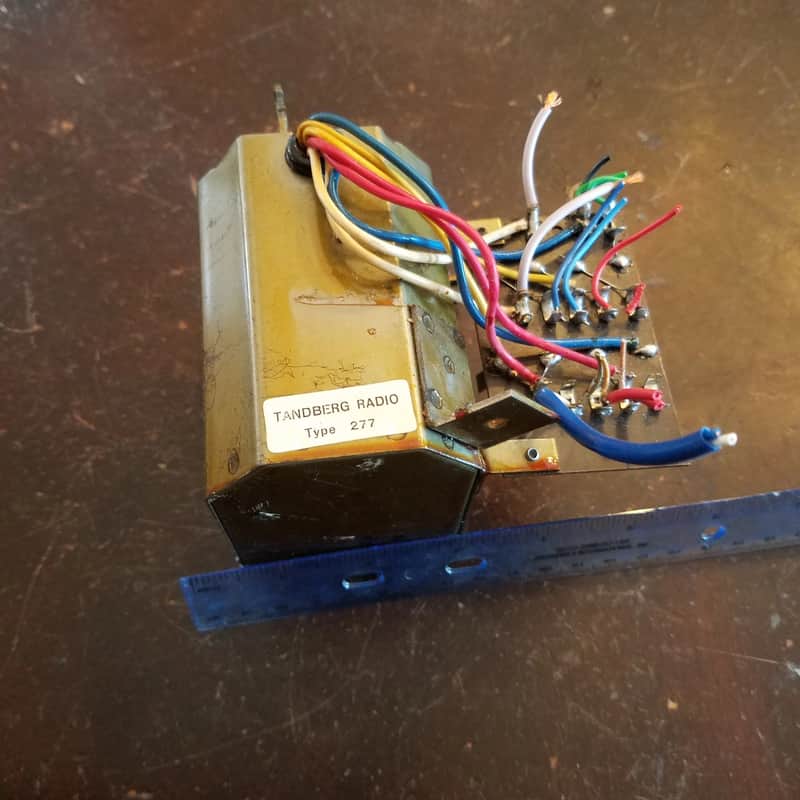 Tandberg 245 / 25 / 6.3 V Tube Power Transformer 64 62 277 12AX7 12AU7 Preamp Project 1965 image 1