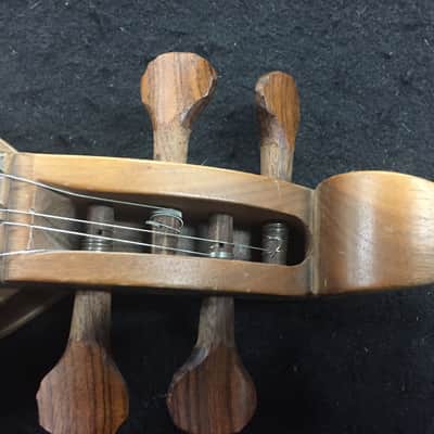 Homer  C Ledford Dulcimer  100 year old Yellow Poplar 1969 Natural image 2
