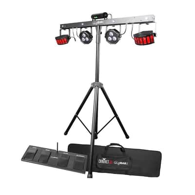 CHAUVET DJ GIGBAR 2 Complete Wireless Foot Control 4n1 Led / Laser / Strobe / UV Remote System image 9