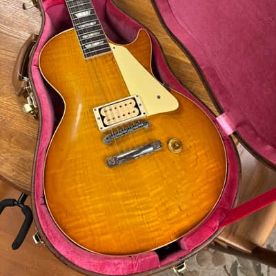2023 Gibson Custom Shop Les Paul Standard ‘58 Reissue VOS TRG Stinger Series Lemon Burst image 1