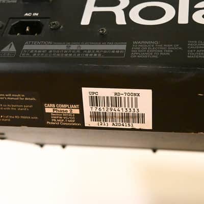 Roland RD-700NX 88-Key SuperNATURAL Digital Stage Piano CG01ZFG image 15