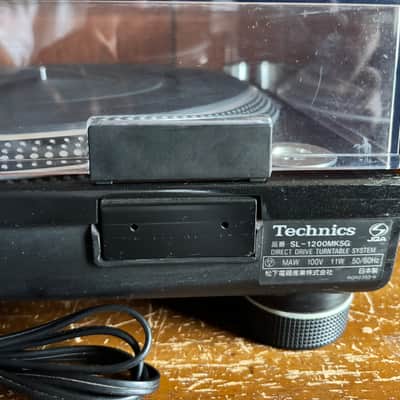 Technics SL-1200MK5G Black color Analog DJ Turntable image 15