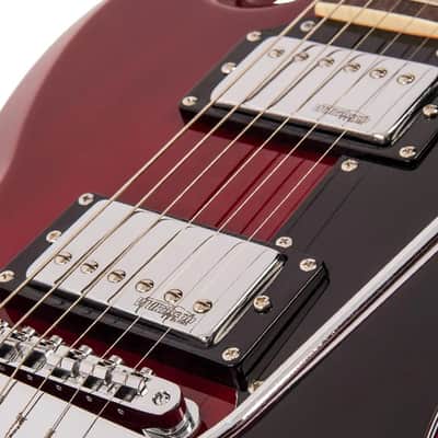 Vintage VS6V ReIssued with vintage style Vibrato - Cherry Red (VS6VCR) image 11