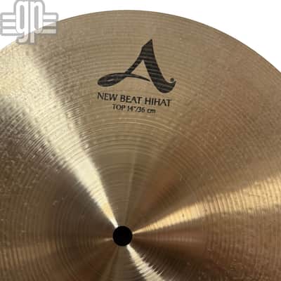 Zildjian 14" A Series New Beat Hi-Hat Cymbals (Pair) 1982 - 2012 - Traditional image 3