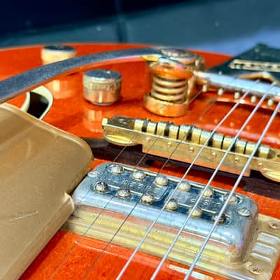 ✨1990✨ Gretsch 6120 Nashville Western Orange MIJ Terada~ Bigsby~ Japan + Case! image 16