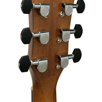 Ibanez AEW40ZW Exotic Wood Zebrawood Acoustic-Electric Guitar image 11