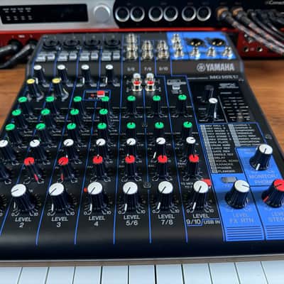 Yamaha MG10XU 10-Channel Analog Mixer 2016 - Present - Black image 14