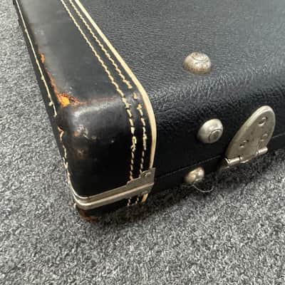 Fender Stratocaster Telecaster Case Vintage Tail Logo 1968-1975 - Black image 16