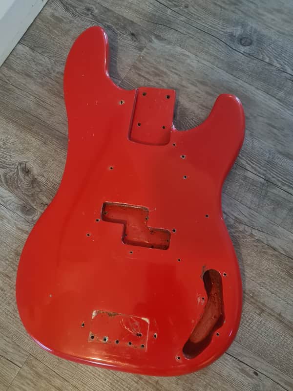 Vintage 1962 Fender Precision Bass body 1961 1963 1964 1965 1966 image 1