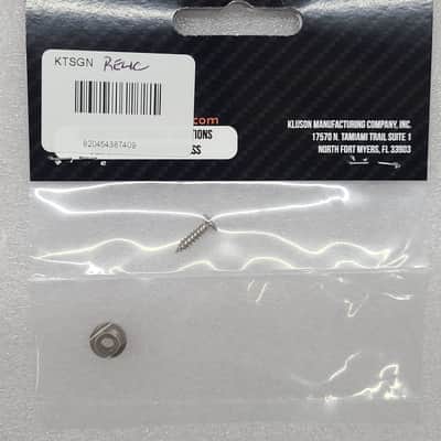 Aged Relic Nickel Kluson KTSGN Round String Tree For Telecaster image 2