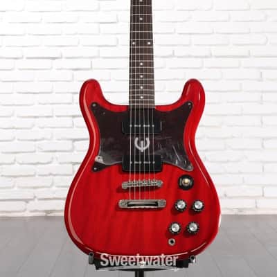 Epiphone Wilshire P-90s Electric Guitar - Cherry (EOWLCHNHd1) image 2