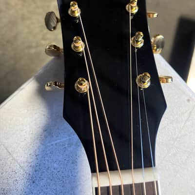 Guild F-250E Deluxe Westerly Jumbo Acoustic-Electric Guitar, read all - Blonde image 2
