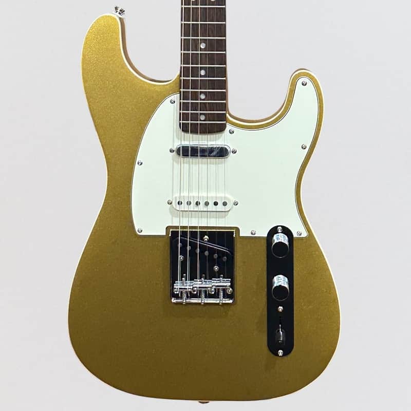 Fender Squier Paranormal Custom Nashville Stratocaster Electric Guitar - Aztec Gold image 1