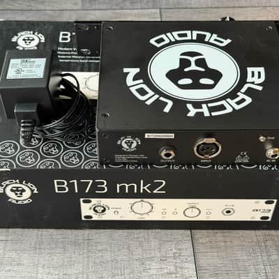 Black Lion Audio B173 MKII Microphone Preamp 2020 - Black image 2
