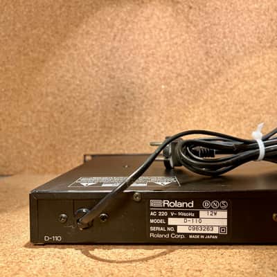 Roland D-110 Multi Timbral Sound Module – 1980s – Serviced – Warranty image 11
