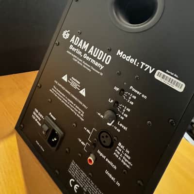 ADAM Audio T7V 7" Active Studio Monitors (Pair) 2010s - Black image 8