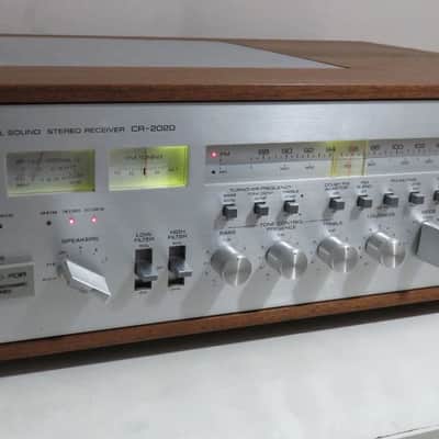 YAMAHA CR-2020 STEREO RECEIVER FULLY SERVICED RECAPPED + LED'S image 2