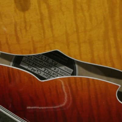 Heritage Roy Clark Custom 2018 Vintage Wine Burst image 9