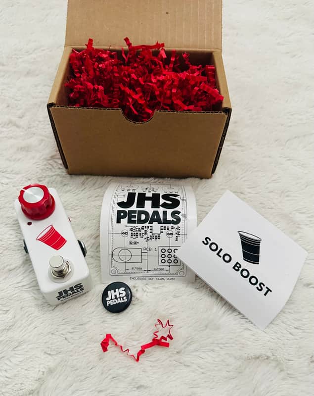 JHS Solo Boost 2022 - White / Red image 1