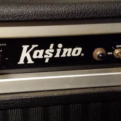 Kasino 200 Bass amp 1970's U200-2/K802 8x10 100 watt RMS combo amp Kustom image 5