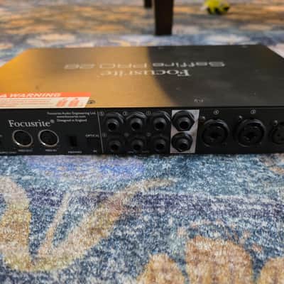 Focusrite Saffire Pro 26 Firewire Audio Interface 2000s - Black image 3