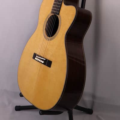 Bourgeois OMC Soloist, Down East Series: Thermo-Cured Sitka Spruce Top, Indian Rosewood back and sides. LR Baggs HiFi pickup. 2026 image 3