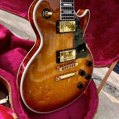 ✮INCREDIBLE✮DREAM Vintage 1999 Gibson Les Paul Custom✮HONEYBURST✮OHSC✮TIMEWARP ! image 10