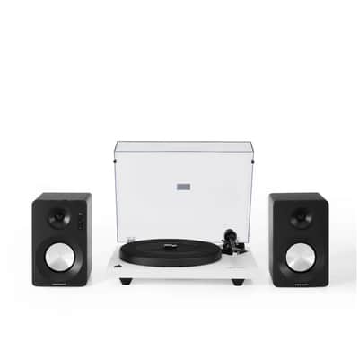 Crosley KT6101-WA K-Series Bluetooth Turntable System - White-NEW image 1
