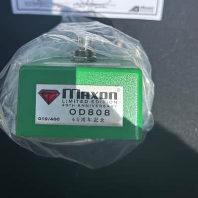 Maxon OD-808 Overdrive 40th Anniversary 2019 - Green image 5