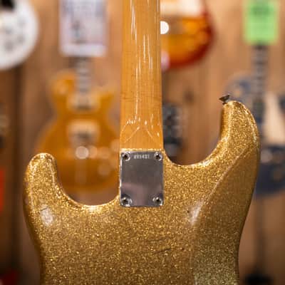 Fender Greg Fessler 1964 Gold Sparkle Relic Stratocaster LTD Custom Shop Limited Edition image 23
