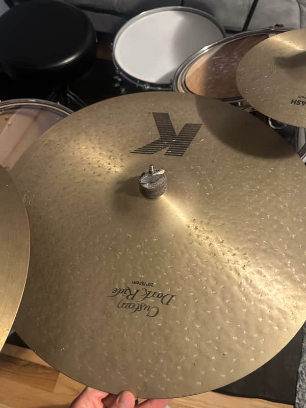 Zildjian 20" K Custom Dark Ride Cymbal 1995 - Present - Traditional image 1